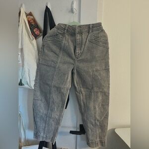 Anthropologie Pilcro Gray and Cream Jeans